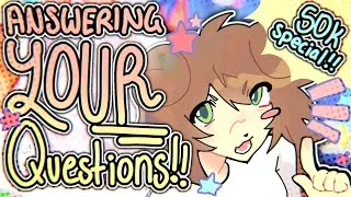 Thumbnail: QnA !! Get to know me :) // 50k Special ⭐️