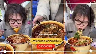 Thumbnail: Giant Rice Noodles Bowl | Ultimate Comfort Food | Langweixian be yourself #ricenoodle #foodie