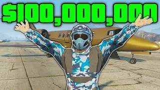 Thumbnail: I Spent $100,000,000 on EVERYTHING in GTA Online!!! | Broke to Ballin' #100 (Finale)