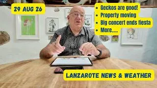 Thumbnail: Lanzarote News & Weather 29 Aug 2026