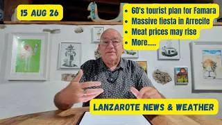 Thumbnail: Lanzarote News & Weather (15 Aug 26)