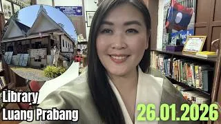 Thumbnail: Luang Prabang - Public Library ຫໍສະຫມຸດແຂວງຫລວງພະບາງ | A Hidden Gem in the Heart of Luang Prabang