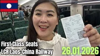 Thumbnail: 🚆 Laos Train Tickets Sell Out Fast! My First Class Experience & Travel Tips 🇱🇦