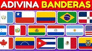 Thumbnail: ¿Puedes adivinar TODAS las banderas de América? 🌎🔥 (Reto Imposible) | Lápiz Quiz