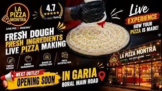 Thumbnail: 🍕 Live Pizza Making at LA PIZZA MONTRA | Fresh Dough • 4.7⭐ Google Rated | 