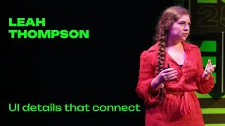 Thumbnail: Leah Thompson - UI details that connect - Laracon AU 2025