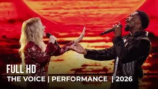 Thumbnail: Lara Fabian & Tayc - Je te pardonne (Live on The Voice, France, 2026) [English CC available]