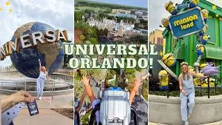 Thumbnail: First Time at Universal Orlando Vlog! Harry Potter, Hagrid's & Mardi Gras 2026. Was It Worth It?