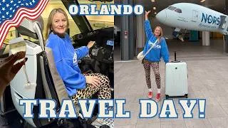 Thumbnail: TRAVEL DAY VLOG | Come With Me to Universal Orlando | Norse Atlantic Premium Gatwick to MCO 2026