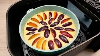 Thumbnail: You’ve Never Made Plum Pie Like This 🤩 The Magic and Benefits of the Air Fryer❗