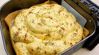 Thumbnail: Like a Cloud! Incredible Air Fryer Bread With a Secret (This Recipe WILL Go Viral!)