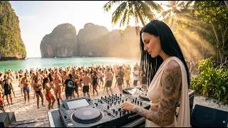 Thumbnail: Phi Phi Islands Thailand DJ Set | Melodic Techno / Progressive House Mix | LARA VANDEN AI DJ