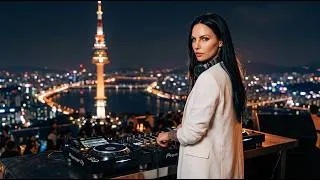 Thumbnail: Seoul South Korea Rooftop DJ Set | Melodic Techno / Progressive House Mix | LARA VANDEN AI DJ