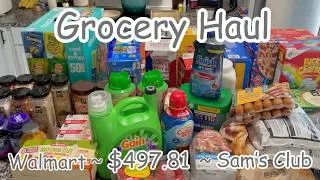 Thumbnail: GROCERY HAUL ...... ALDI,WALMART & SAMS CLUB