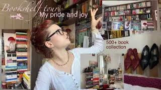 Thumbnail: My mini library: bookshelf tour 