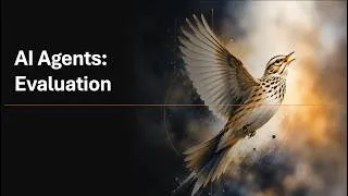 Thumbnail: AI Agents: Evaluation