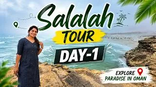 Thumbnail: SALALAH TOUR DAY 1 🌴 | Hidden Gems of Oman 🇴🇲 | Taqah, Wadi Darbat & Banana Market