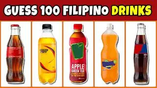 Thumbnail: Guess Your Favorite 100 Filipino Drinks 🥤