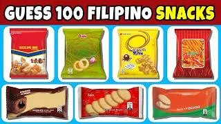 Thumbnail: Guess Your Favorite 100 Filipino Snacks 🍪🥨