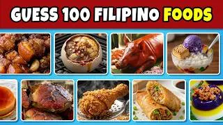 Thumbnail: Guess Your Favorite 100 Filipino Foods 🍖 in 5 Seconds  ⏳