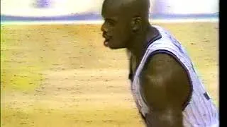 Thumbnail: Shaquille O'Neal Greatest Games: (38pts/13rbs/7blks/14-16 FG) vs Mavs (1993 Rookie Year)