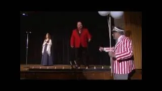 Thumbnail: Opera Burlesque with "Uncle Eddie" E.E. Bell,  Madame Linhardt and comics La Traviata  Drinking Song