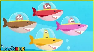 Thumbnail: Baby Shark | Aquapark Adventure + MORE | Larva Kids -  Nursery Rhymes & Kids Songs
