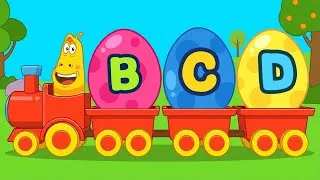 Thumbnail: ABC Song + Learning Songs For Toddlers | Alphabet, Numbers & More Nursery Rhymes | Larva Kids