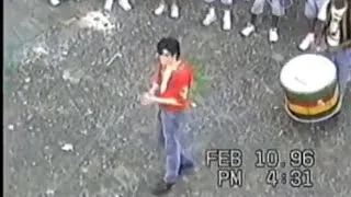 Thumbnail: Michael Jackson filming They Don't Care About Us in Brazil (1996)