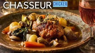 Thumbnail: Authentic Chicken Chasseur Recipe | Classic French Hunter’s Chicken from Lasses Kitchen Paris