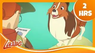 Thumbnail: 🤖 Lassie Meets the Crazy Inventor! | The New Adventures of Lassie | Cartoons For Kids