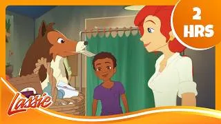 Thumbnail: 🫐 Lassie’s Blueberry Pie Rescue! | The New Adventures of Lassie | Cartoons For Kids