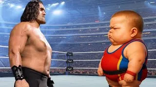 Thumbnail: WWE 2K26 | great khali vs big baby : full match | 16 August 2026