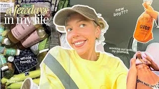 Thumbnail: couple days in my life | gym, healthy food, workouts, dating??