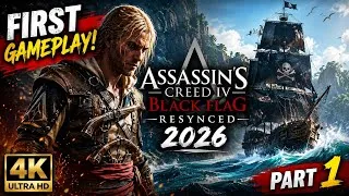 Thumbnail: Assassin's Creed Black Flag Resynced 2026 | Gameplay Walkthrough Part 1 | 4K Ultra HD