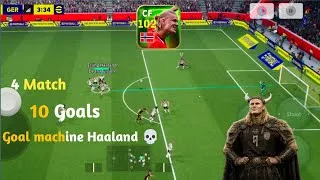 Thumbnail: FREE 103 Erling Haaland Review | 4 Matches 10 Goals 😱 Best FREE CF in eFootball 2026?