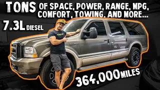 Thumbnail: The KING of SUVs - Why You Might NEED A FORD EXCURSION - A True Third Row SUV, Smaller Than An F150