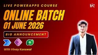 Thumbnail: [1 June 2026] - Live Power Platform Batch Announcement | Register Now