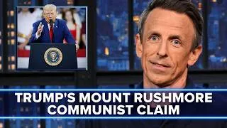 Thumbnail: Trump Claims Communists Want to "Blow Up" Mount Rushmore