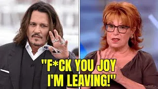 Thumbnail: Johnny Depp Walks Out of The View After Brutal Clash With Joy Behar
