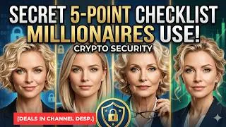 Thumbnail: The Secret 5-Point Checklist Millionaires Use to Avoid Crypto Fraud 🤫 [Crypto Deals In Desp.]