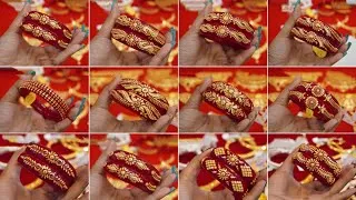 Thumbnail: Gold Pola badhano New design with Price//Gold bracelet Pola badhano design ||