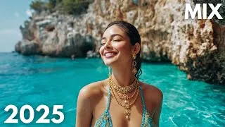 Thumbnail: 🌴 Best Deep House Mix 2025 | Chill Tropical Lounge Vibes for Peaceful Evenings