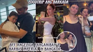 Thumbnail: Bff Angelica at Barbie Imperial travel sa Bangkok ✈️ sweet naman sa airport nina Gregg at Ange
