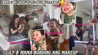 Thumbnail: Ellen's room puno ng makeup kaya pala nahilig si Lily 🥰 Bondingan nila mag-ina ang makeup