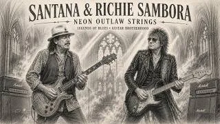 Thumbnail: Santana & Richie Sambora – Cathedral of Fire 🔥 The Lost Blues Rock Sessions | Inspired Tribute
