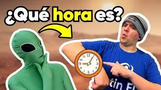 Thumbnail: How to Ask the Time in Spanish: Learn "¿Qué hora es?" with Martians