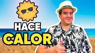 Thumbnail: How to talk about THE WEATHER in Spanish #SpanishBeginner