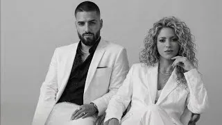 Thumbnail: Maluma X Shakira - Blanco Y Negro (Official Lyrics Video)