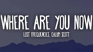 Thumbnail: Where Are You Now - Lost Frequencies & Calum Scott (Lyrics)